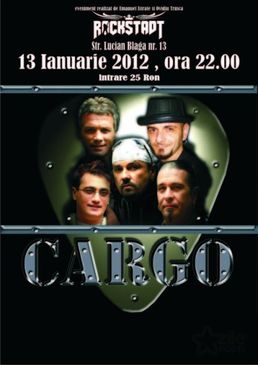Concert Cargo in Rockstadt din Brasov!