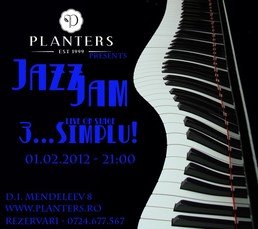 Jazz Jam in Club Planters!