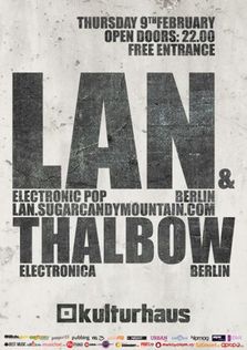 Concert LAN & Thalbow in Kulturhaus Bucuresti