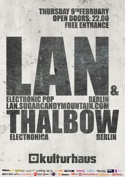Concert LAN & Thalbow in Kulturhaus Bucuresti