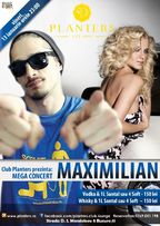 Concert Maximilian in Club Planters!