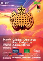 Ministry of Sound la Arenele Romane din Bucuresti (amanat)