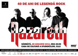 Concert Nazareth la Cluj Napoca!
