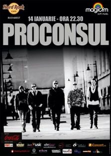 Concert Proconsul la Hard Rock Cafe