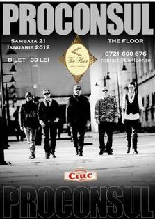 Concert Proconsul la The Floor din Bucuresti