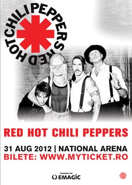RED HOT CHILI PEPPERS - concert la National Arena Bucuresti