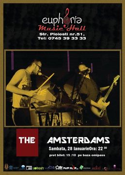 Concert The Amsterdams in Euphoria Music Hall