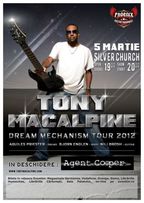 Concert Tony MacAlpine in The Silver Church la Bucuresti!