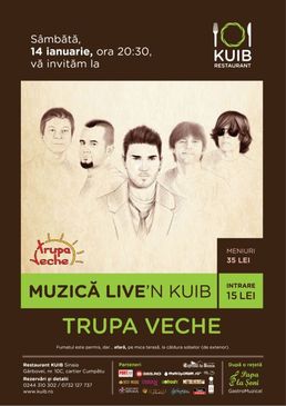 Concert Trupa Veche in Kuib la Sinaia
