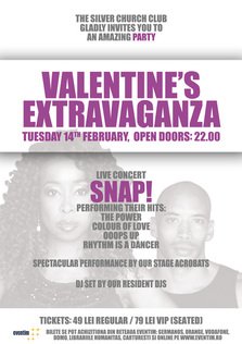 Valentine's Extravaganza: SNAP! in The Silver Church