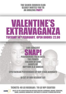 Valentine's Extravaganza: SNAP! in The Silver Church