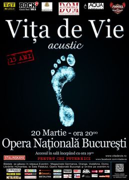 Concert Vita de Vie - aniversare de 15 ani!