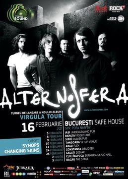 Concert Alternosfera in Safe House din Bucuresti!