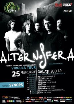 Concert Alternosfera in Club Zodiar din Galati