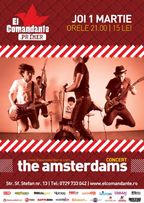 Concert The Amsterdams in El Comandante Primer!