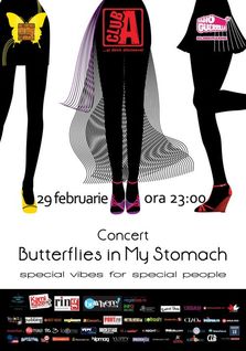 Concert Butterflies in My Stomach in Club A