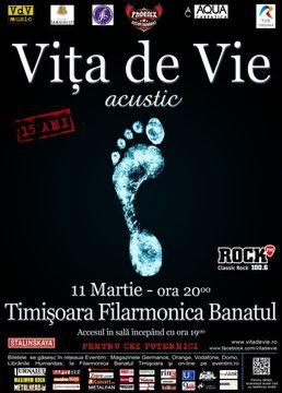 Concert aniversar Vita de Vie la Timisoara