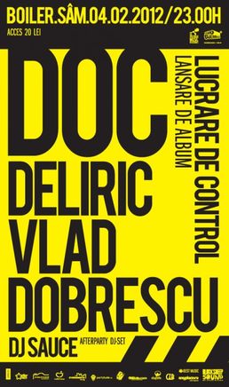 DOC, Deliric si Vlad Dobrescu aka CTC @Boiler