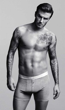 David Beckham in chiloti la Super Bowl