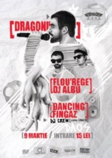 Concert Dragonu', Flou Rege & Dj Al*Bu in DAOS Club