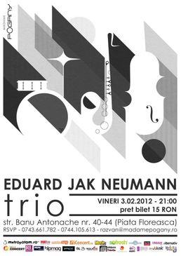 Concert Eduard Jak Neumann TRIO @Madame Pogany!