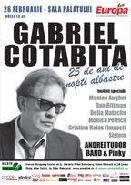 Concert Gabriel Cotabita la Sala Palatului