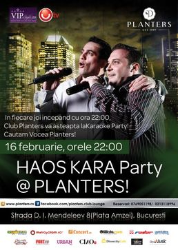 HAOS KARA PARTY in Club Planters!