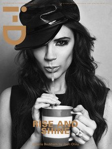 Sexy Posh Victoria Beckham in i-D