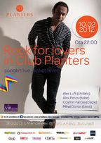 Rock for Lovers Live cu Japhet Niven @Club Planters