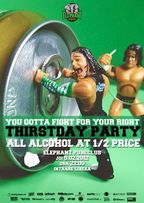 Thirstday Party – All Alcohol at half Price @Elephant Pub