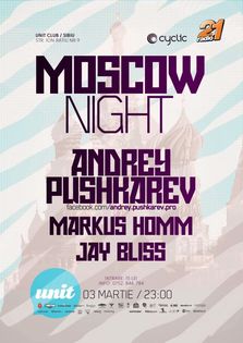 Moscow Night in Unit Club din Sibiu