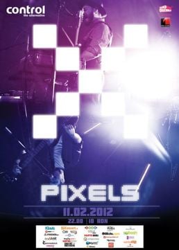 Concert The Pixels in Club Control