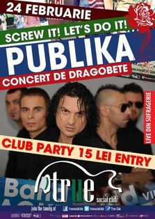 Concert de Dragobete - Publika in True Club