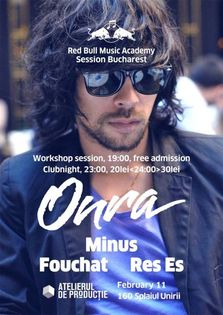 RBMA Session Bucharest: Onra Workshop & Clubnight