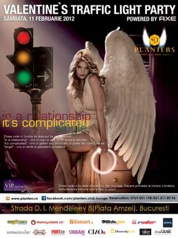 Valentine's Traffic Light Party in Club Planters