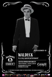Concert WALDECK - LIVE BAND @ THE SILVER CHURCH CLUB
