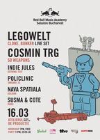 Red Bull Music Academy: Legowelt si Cosmin TRG in Atelier