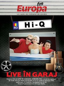 Hi-Q canta in GARAJUL EUROPA FM