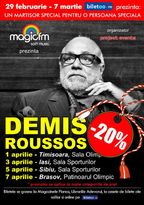 Turneu Demis Roussos: Concerte la Timisoara, Iasi, Sibiu si Brasov!