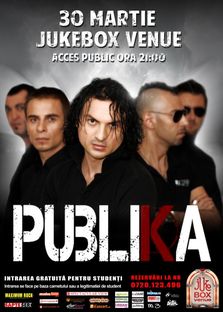 Concert PUBLIKA in JUKEBOX VENUE
