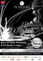 BLACK AND WHITE PARTY in Club Planters!