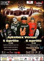 (HED) P.E. - concert in premiera la Bucuresti in Jukebox Venue!