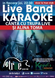Live Band Karaoke in True Club!