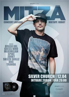 Concert Mitza (Agresiv) - lansare mixtape "Robot" in The Silver Church