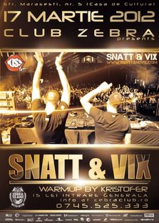 TranceMission cu Snatt & Vix si Kristofer in Club Zebra