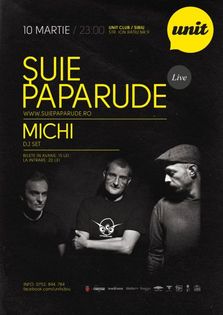 Suie Paparude. Michi DJ Set @Unit Sibiu