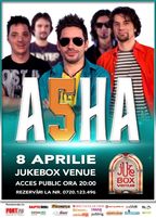 Concert trupa ASHA in Jukebox Venue