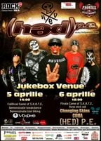 Concert (HED) P.E. in Jukebox Venue si Game of S.K.A.T.E. (program)