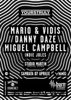 YOURSTRULY 05: Danny Daze, Miguel Campbell, Mario & Vidis in Studio Martin