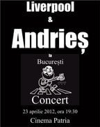 Concert Alexandru Andries si trupa Liverpool la Cinema Patria!